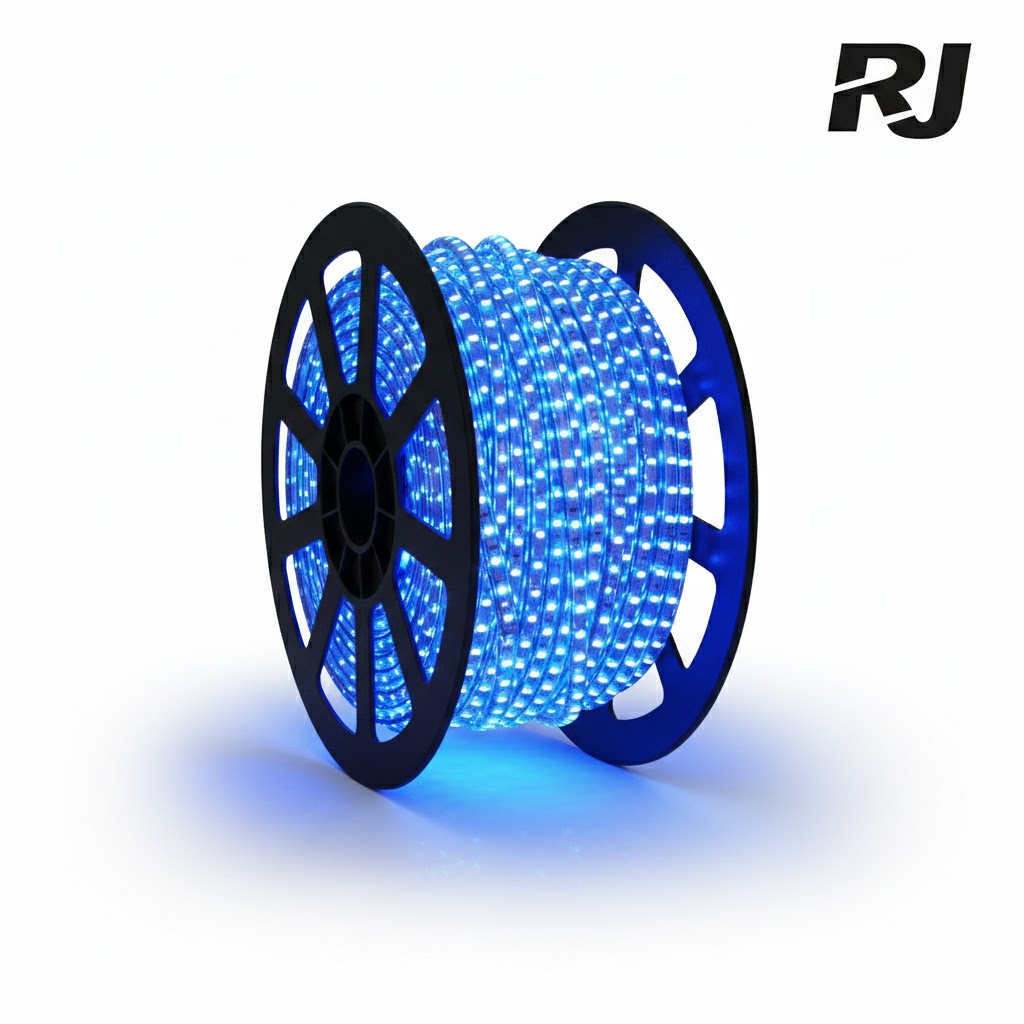 110V luz de faja azul X1 rollo 100 metros