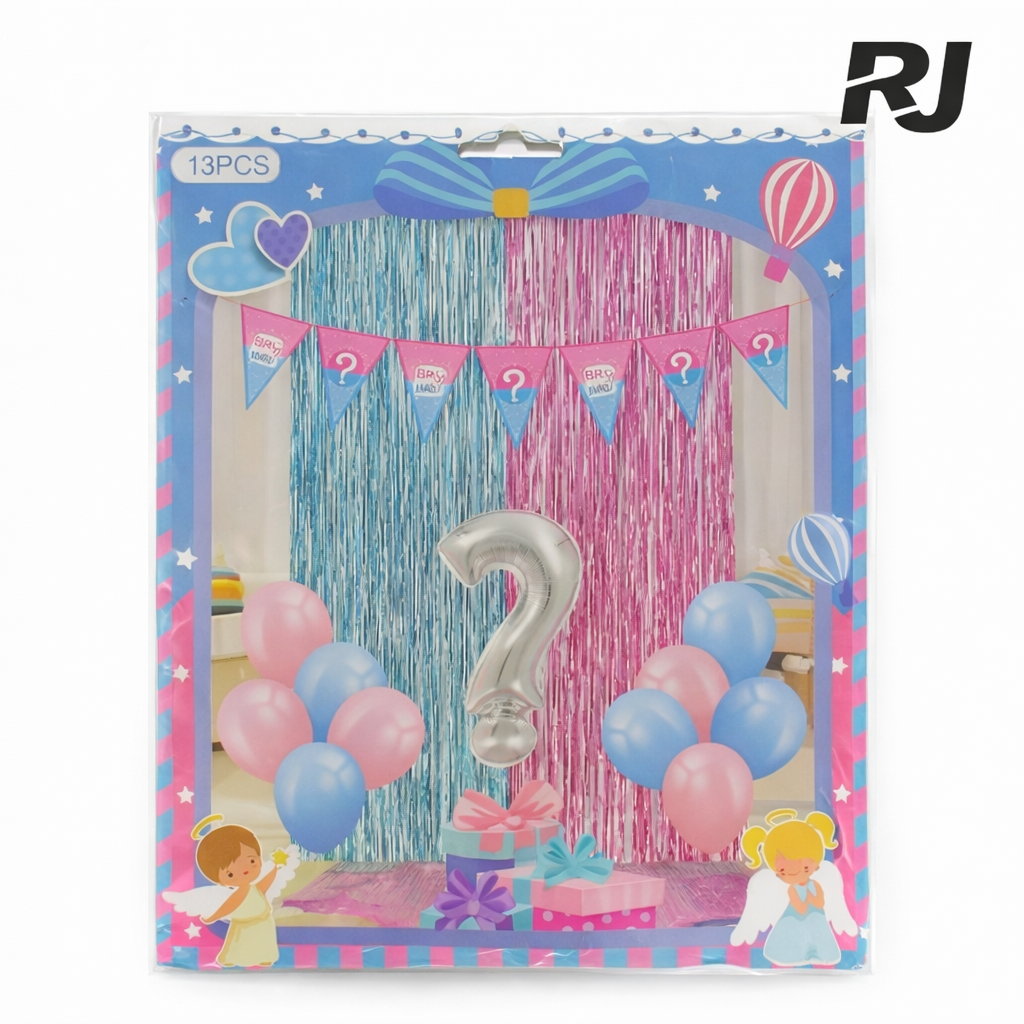 13pcs set p/te c/cortina,bomba,bandera nino o nina ?