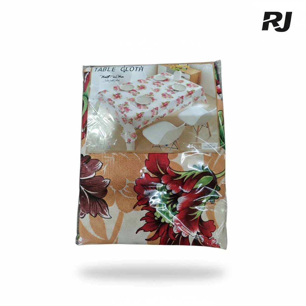140x220 sobremesa dibujo fruta y flor rectangular