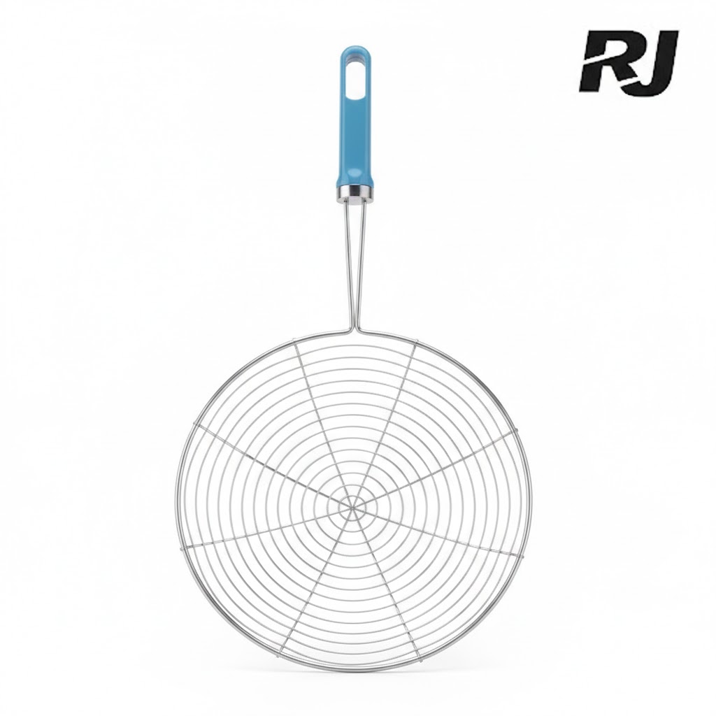 18cm colador c/hueco de raya metal