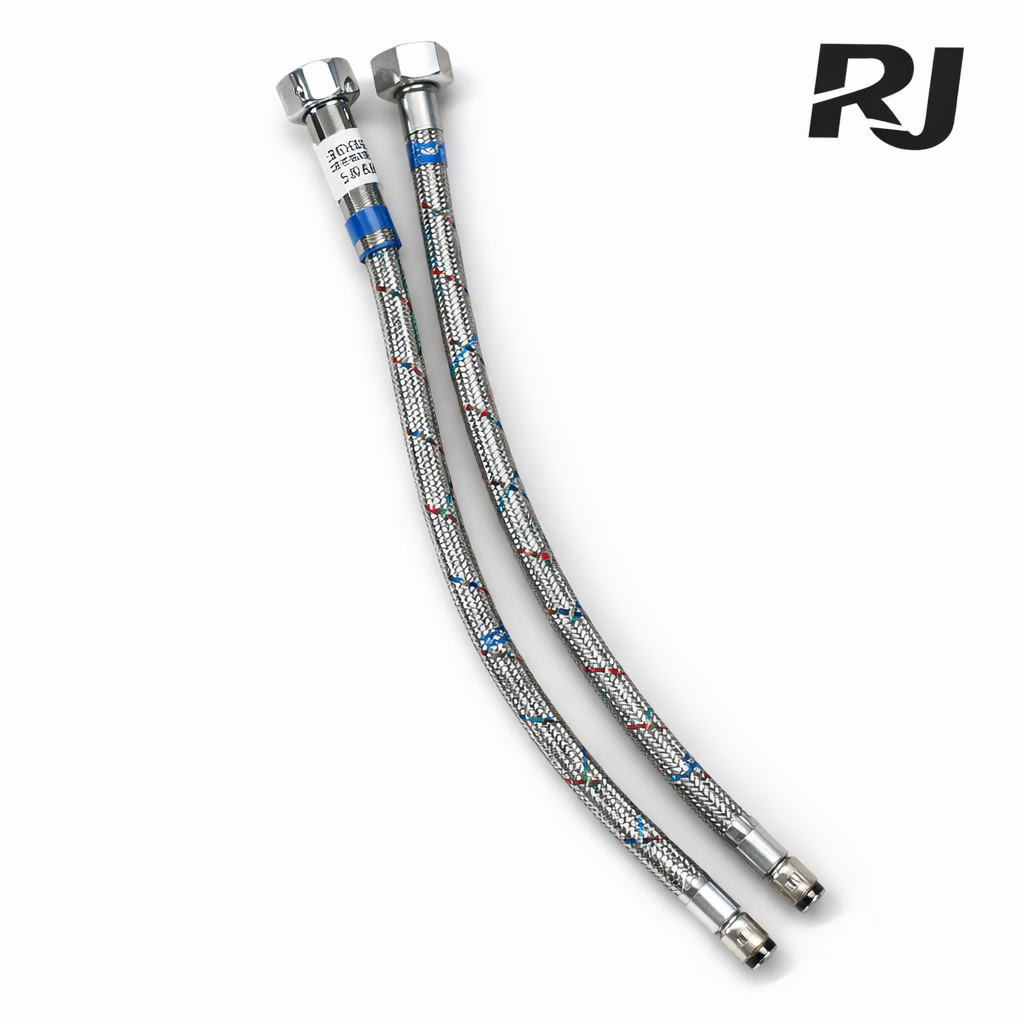 2pcs conector de manguera flexible p/agua caliente c/cabeza p y g P1928 50cm