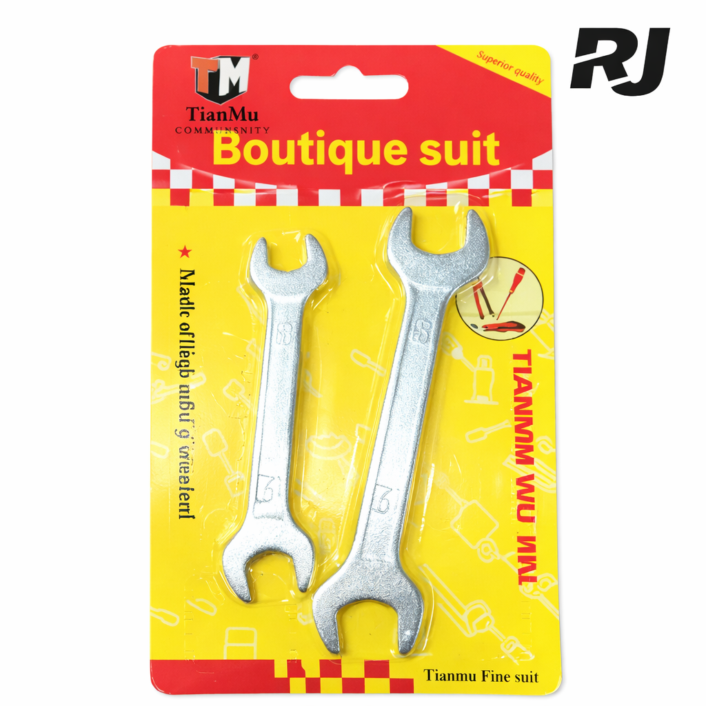 2pcs set c/2 llave boca fija