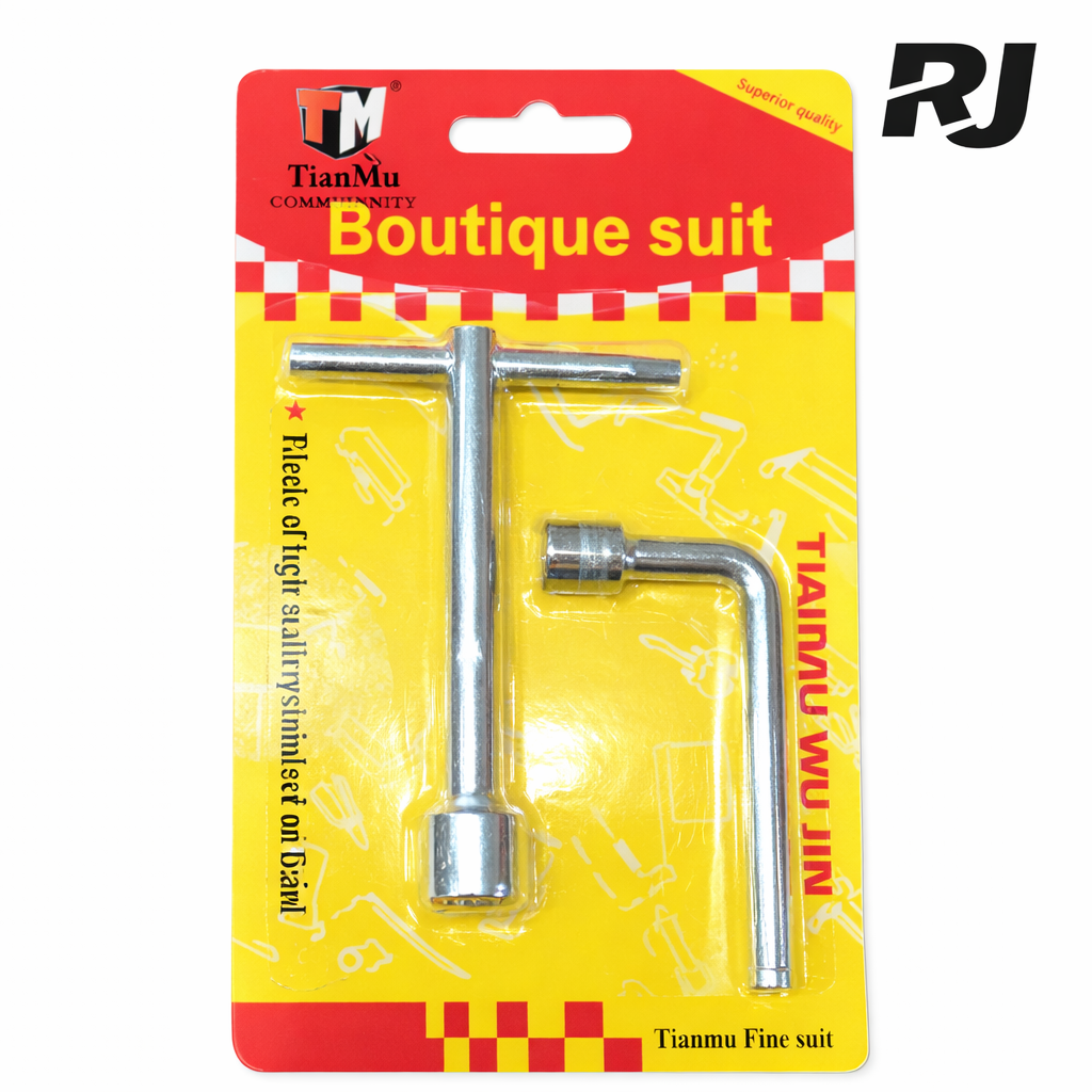 2pcs set c/llave de cubo p