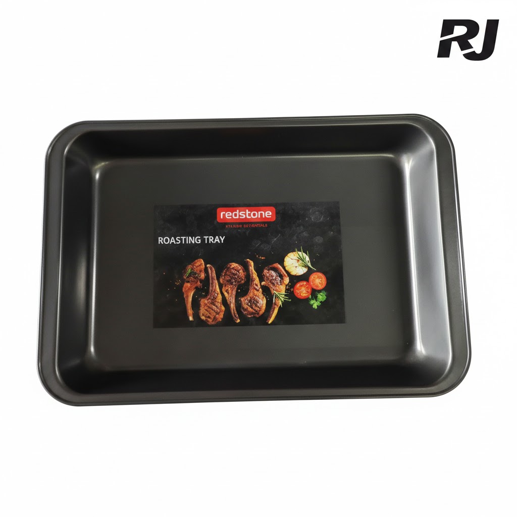 37x25x4.5cm bandeja p/asar queque rectangular