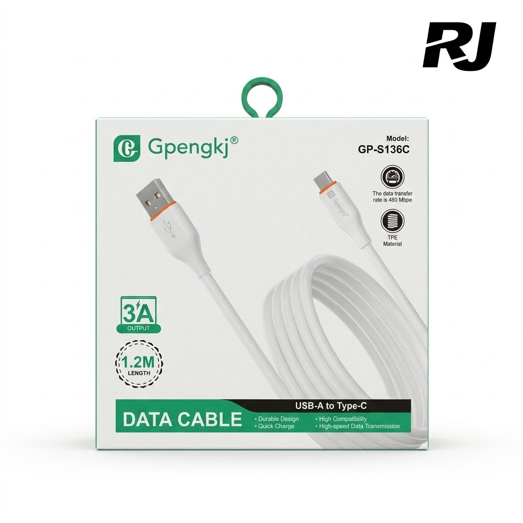 3A 1.2m cable USB - TPC en caja