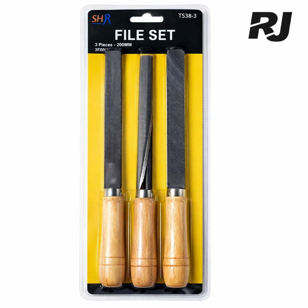 3pcs set de lima p/metal