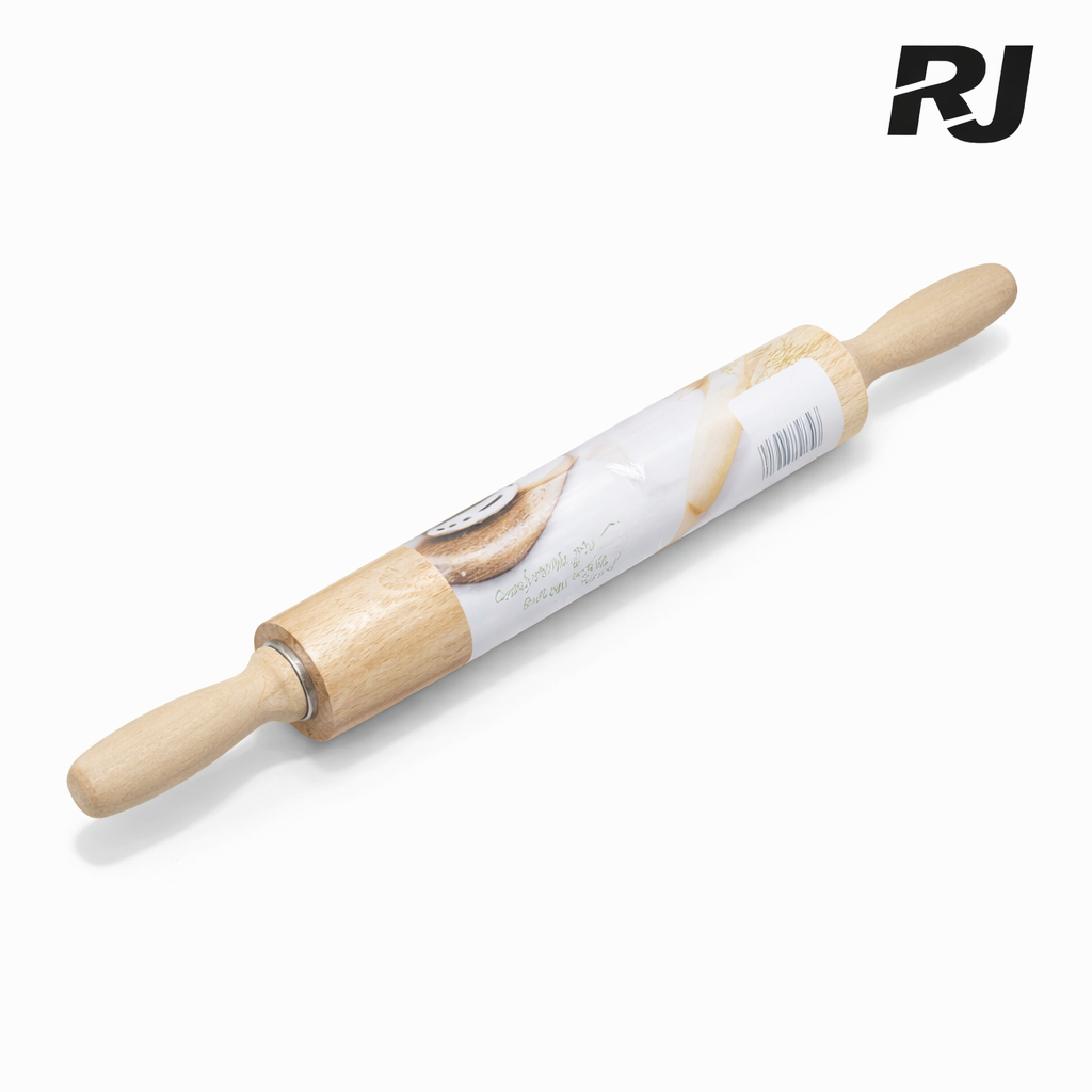 42X4.5 rodillo p/masa de madera