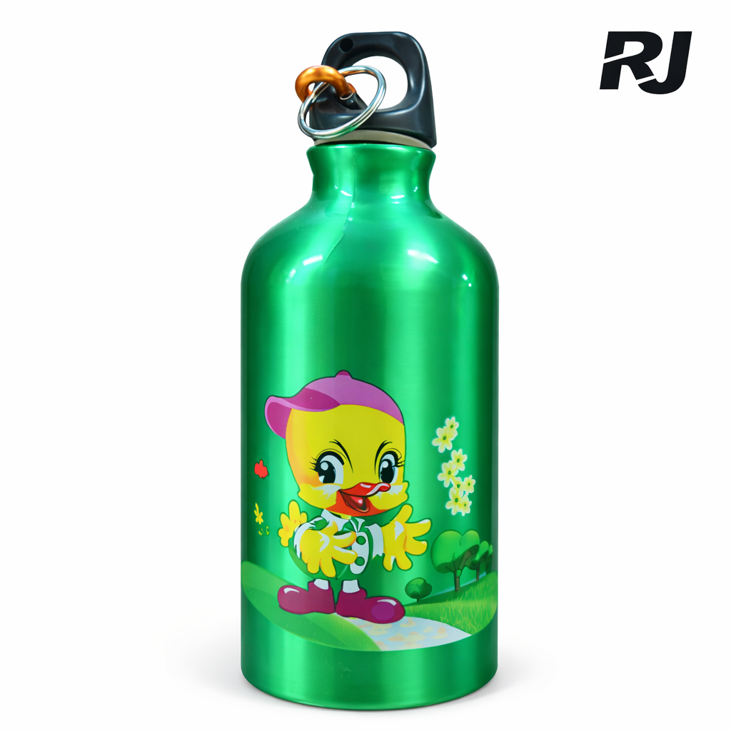 500ML botella de aluminio p/agua c/dibujo