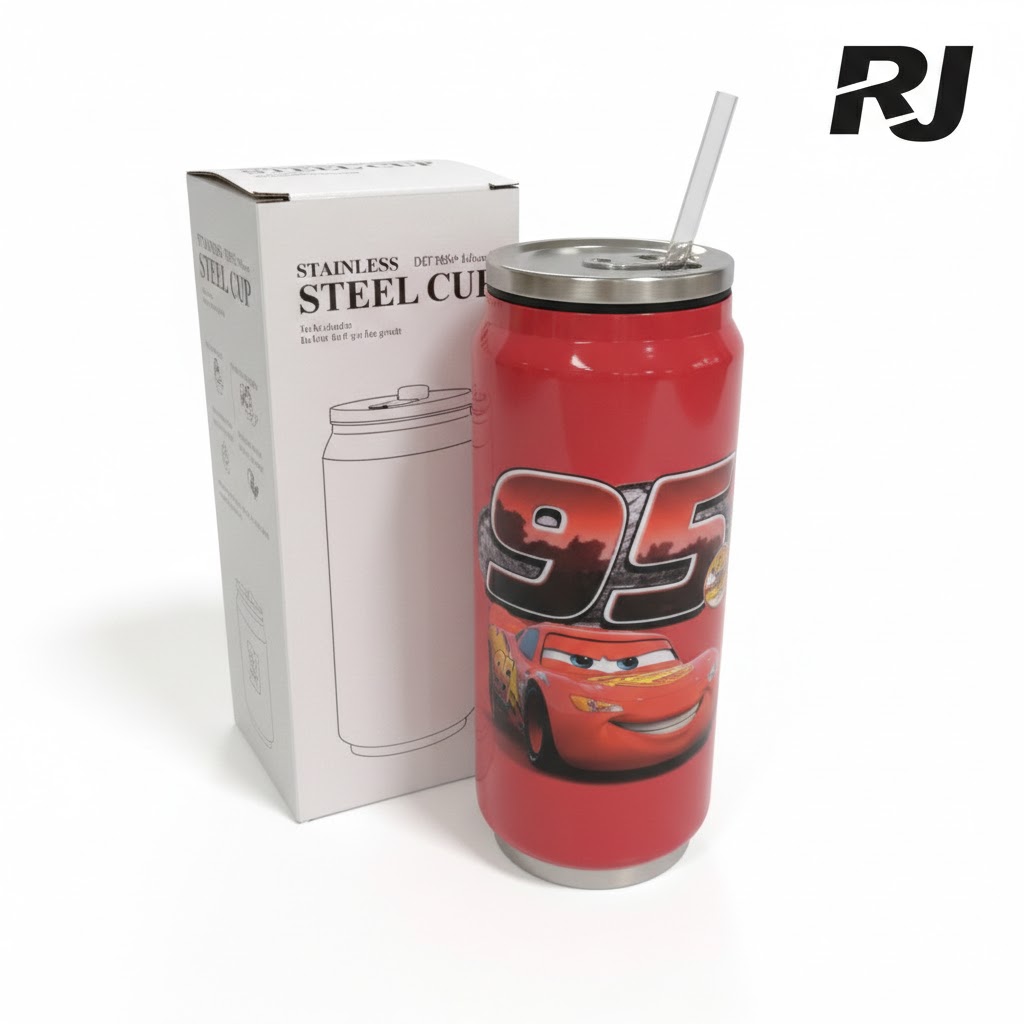 500ML vaso de acero est lata de fresco