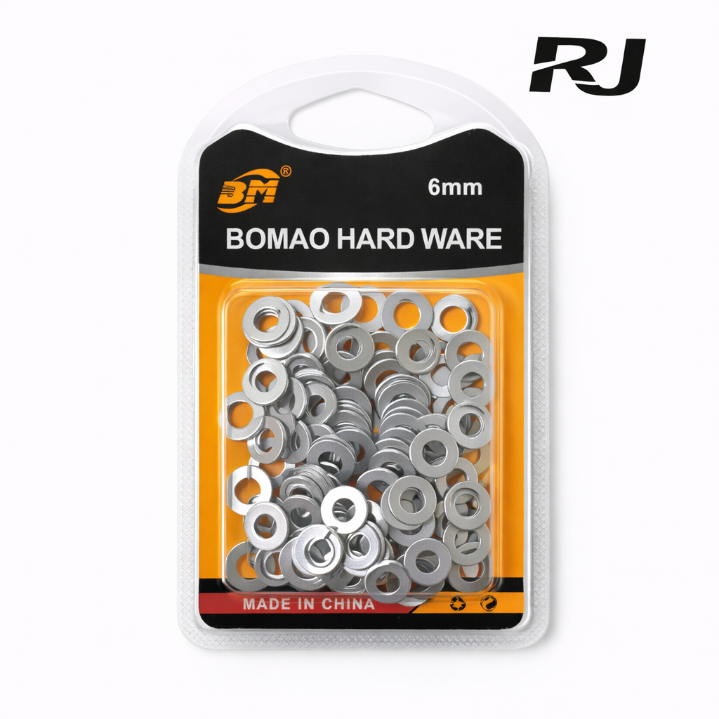 6mm 55g paquete arandela metal