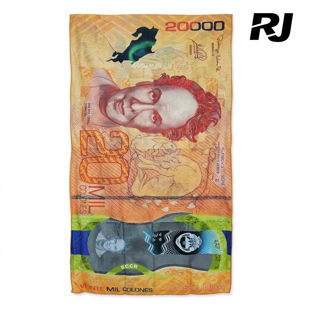 70x140 paño de billete 20mil