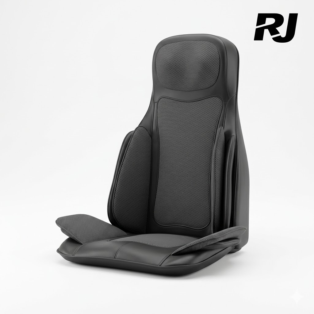 Alfombra c/masajeador electrica p/asiento