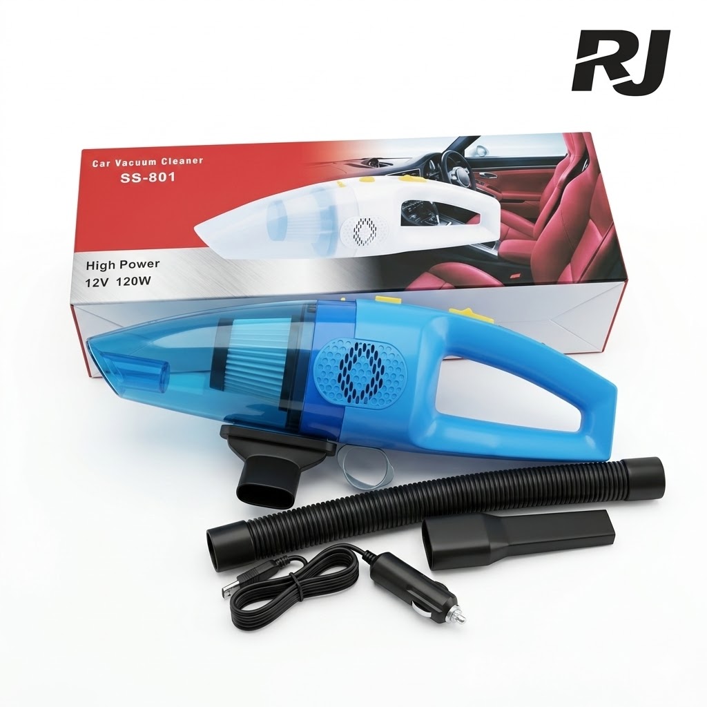 Aspiradora recargable p/carro