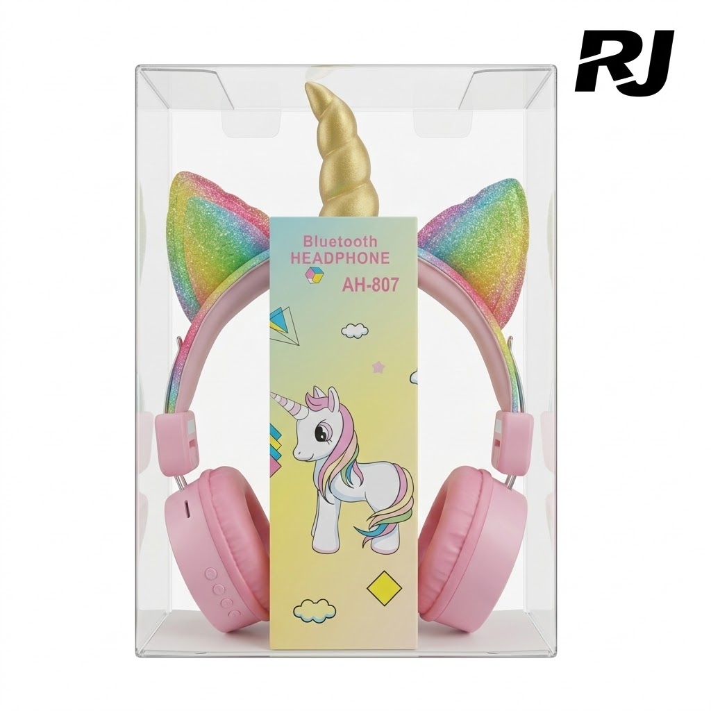 Audifono blutu est diadema oreja unicornio