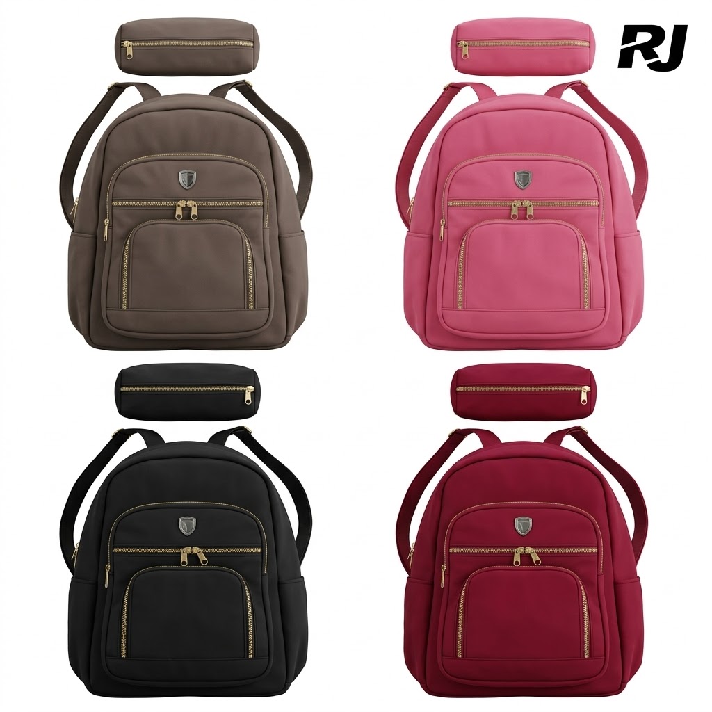 Bolso p/mujer c/estuche de lapices