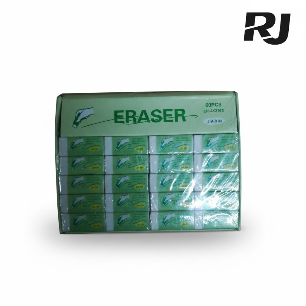 Borrador blanco rectangular (60)X1