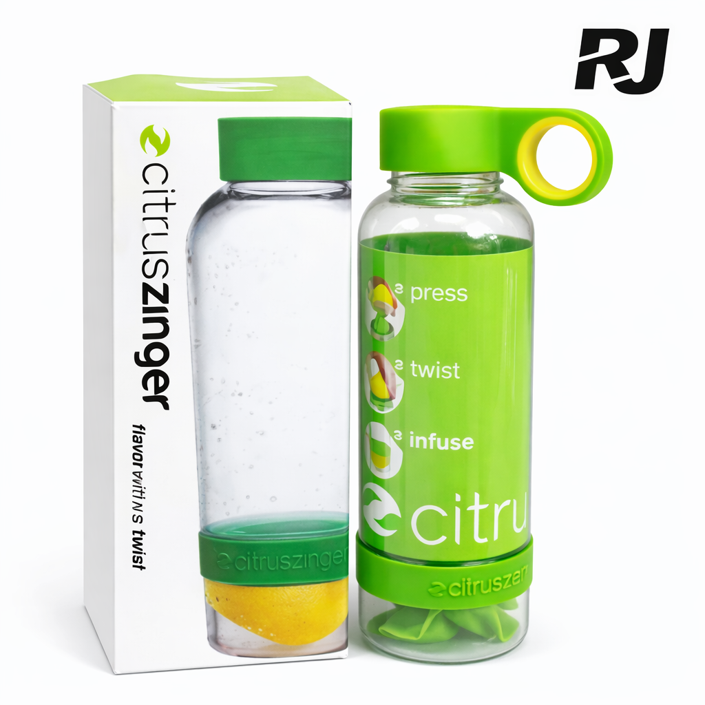 Botella c/exprimidor de jugo 1850 promocion