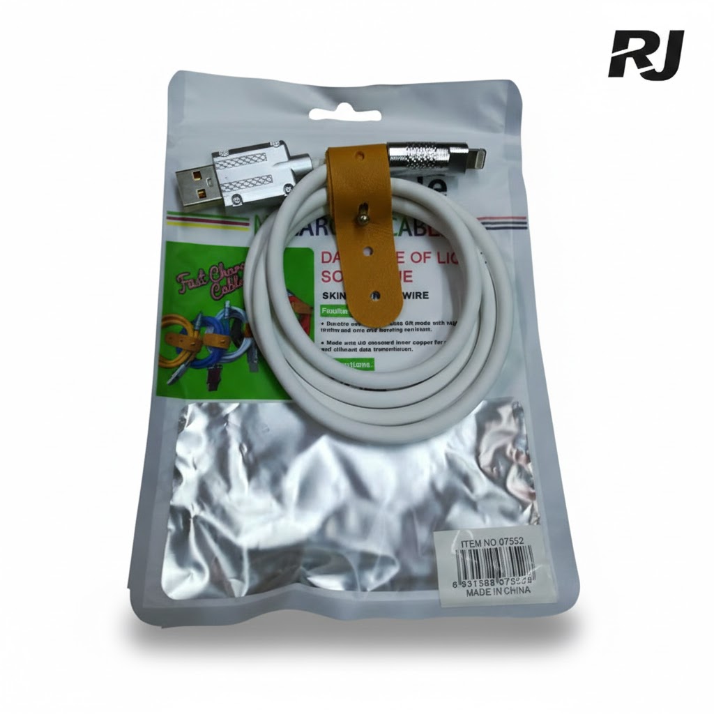Cable usb-Iphon p/celular en bolsa