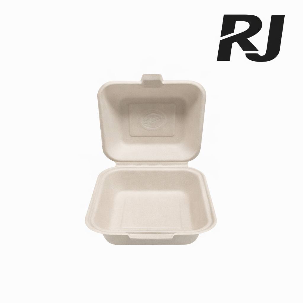 Caja Desechable Tipo Hamburguesa