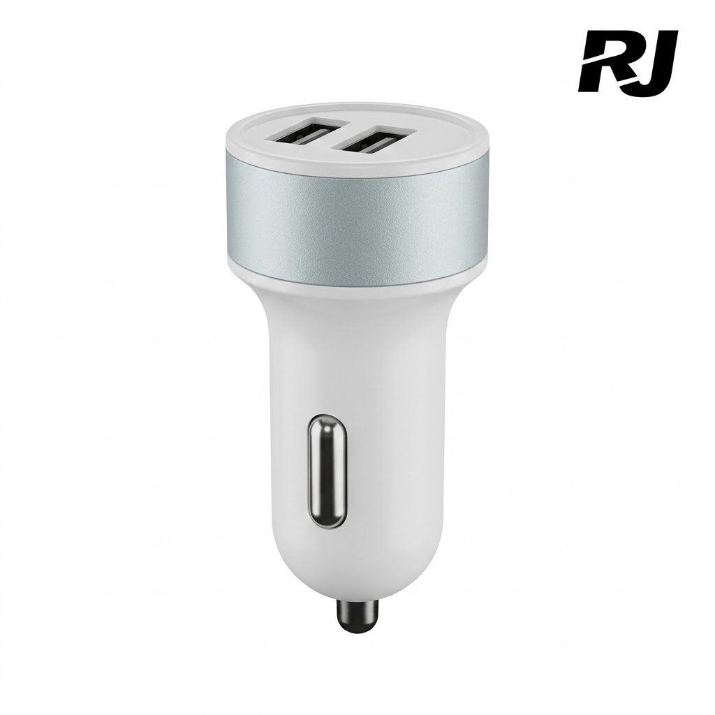 Cargador usb de carro sin empaque (24)X1 unid