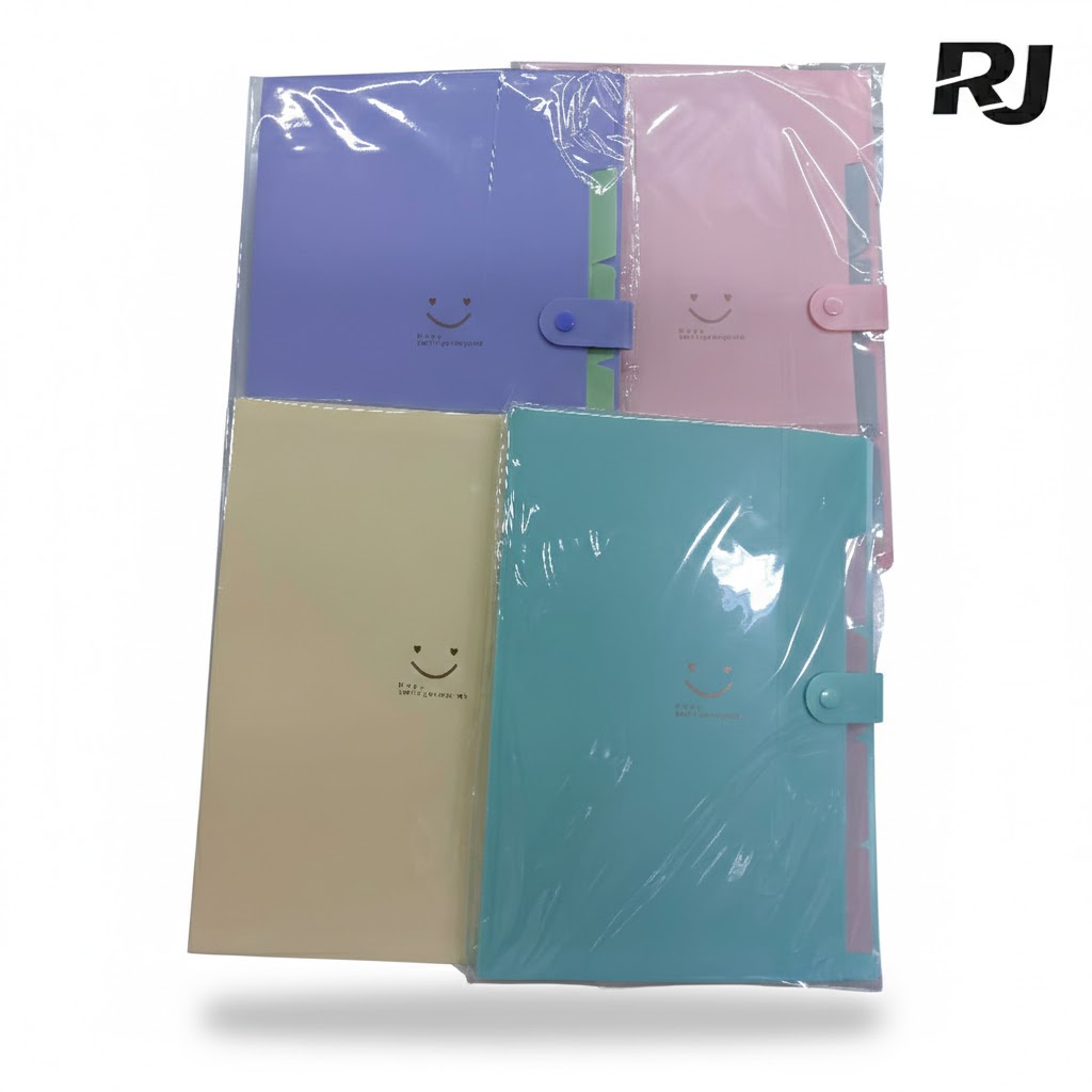 Carpeta p/documento c/cara feliz 5 capas