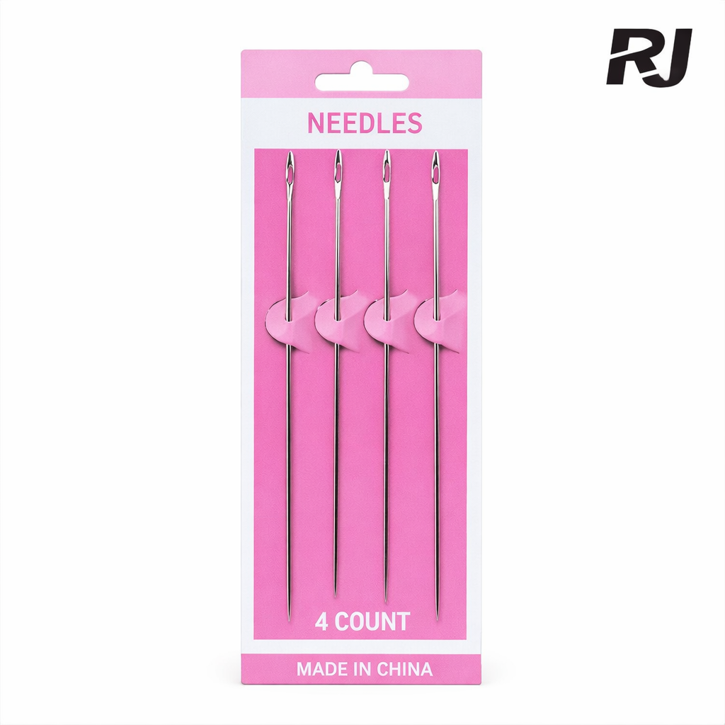 Carton de aguja extra larga 4pcs