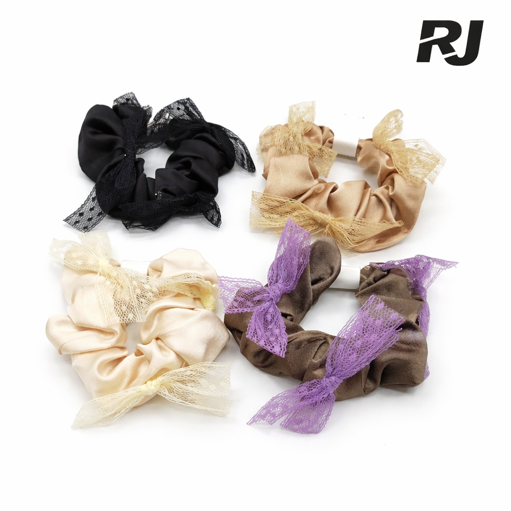 Cola p/pelo ancha c/3lazo de velo