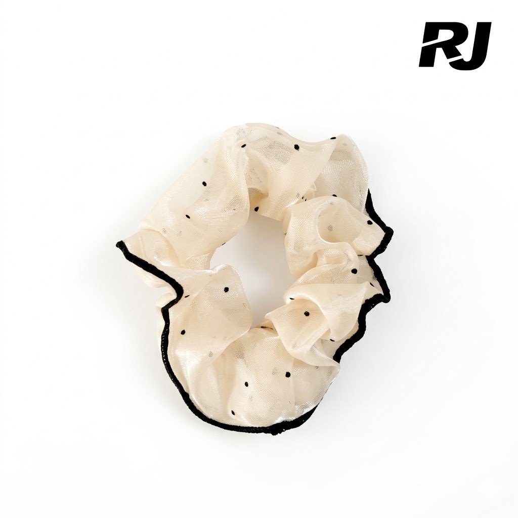 Cola p/pelo ancha c/puntos X1