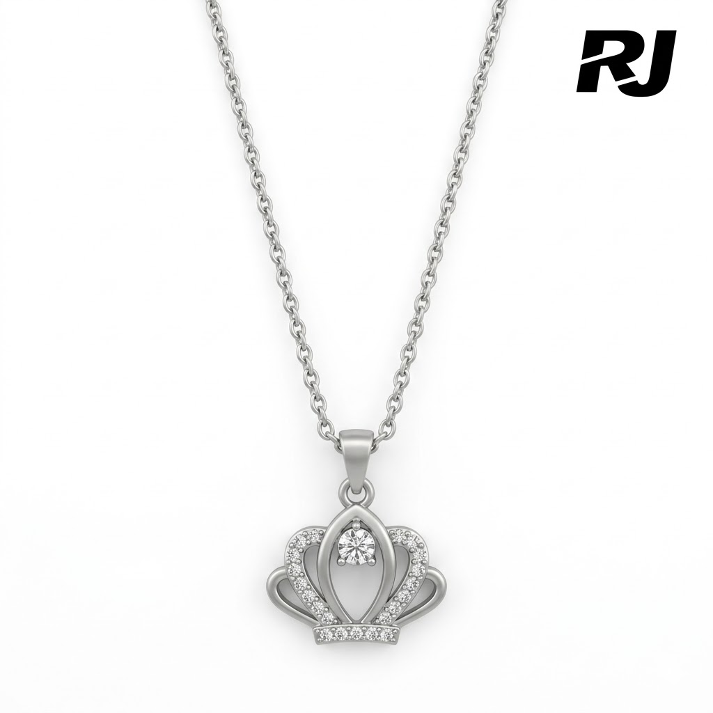 Collar c/medalla de corona