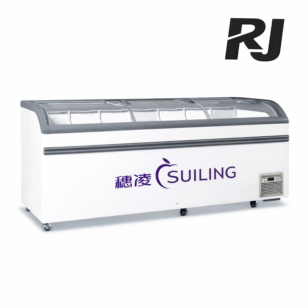 Congelador Horizontal Suiling con Tapa Curva Grande