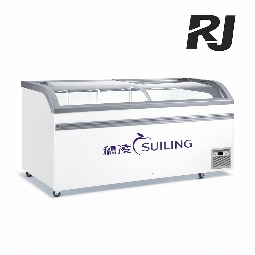 Congelador Horizontal Suiling con Tapa Curva Mediano