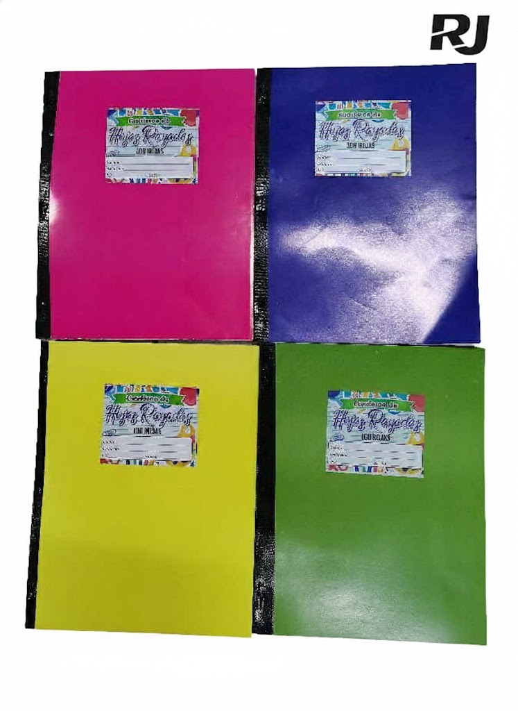 Cuaderno cosido c/calcomanía 100h