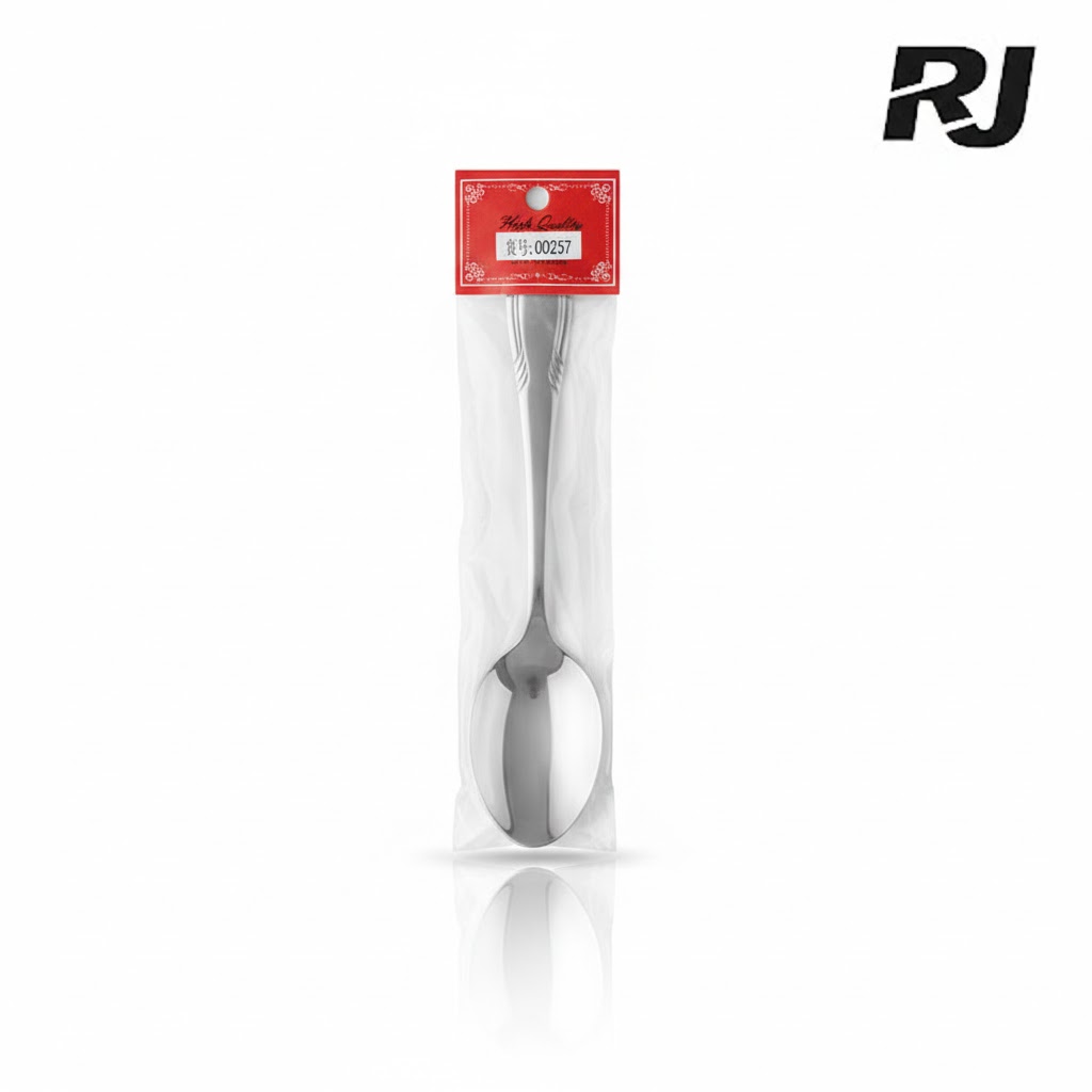 Cuchara delgada metal X1 paq 12pcs