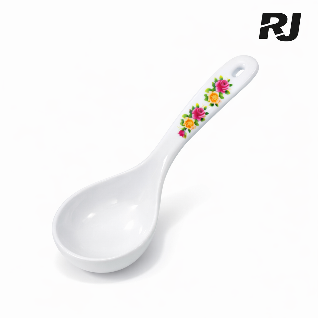 Cucharon p/cocina p/arroz de melamina corto