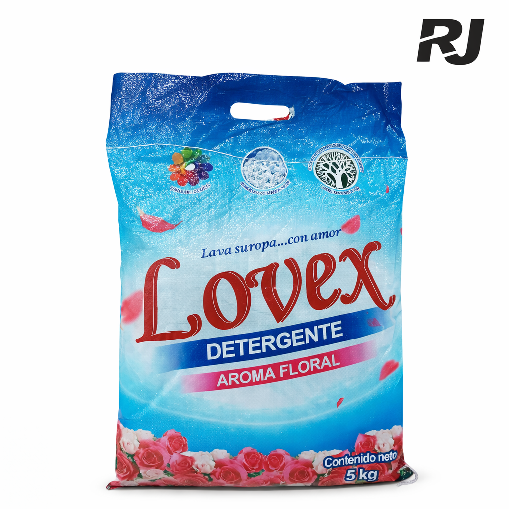 Detergente en polvo lovex delux 5kg