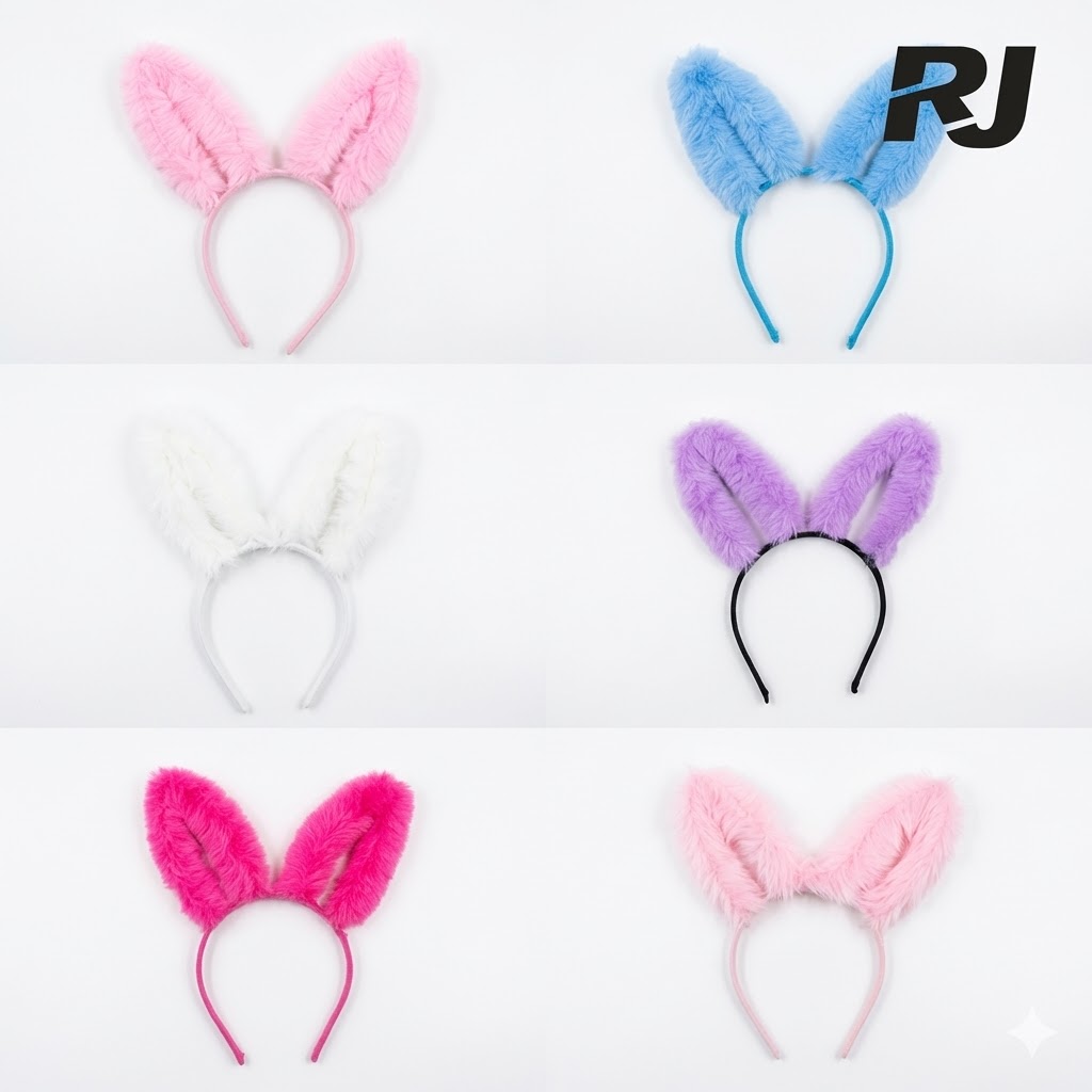 Diadema c/luz oreja conejo