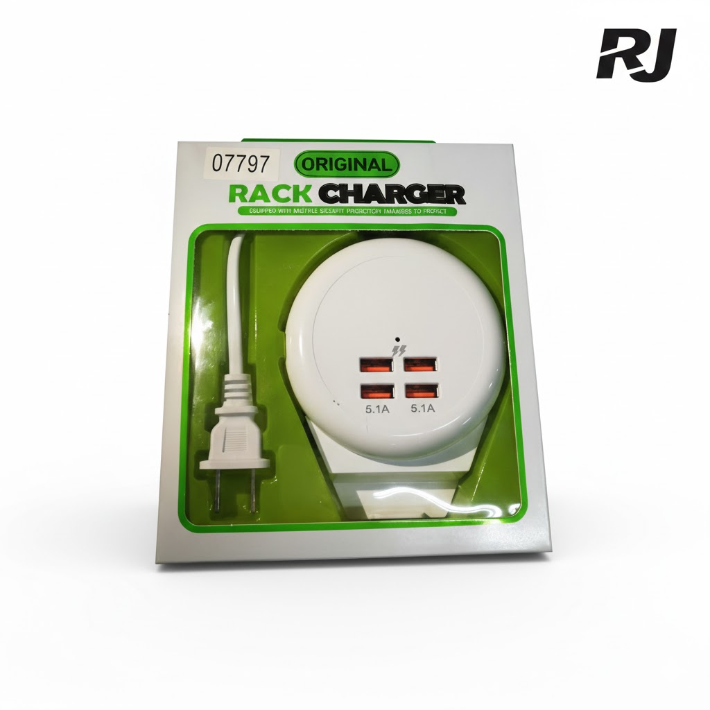 Extension usb redondo c/base p/colocar celular