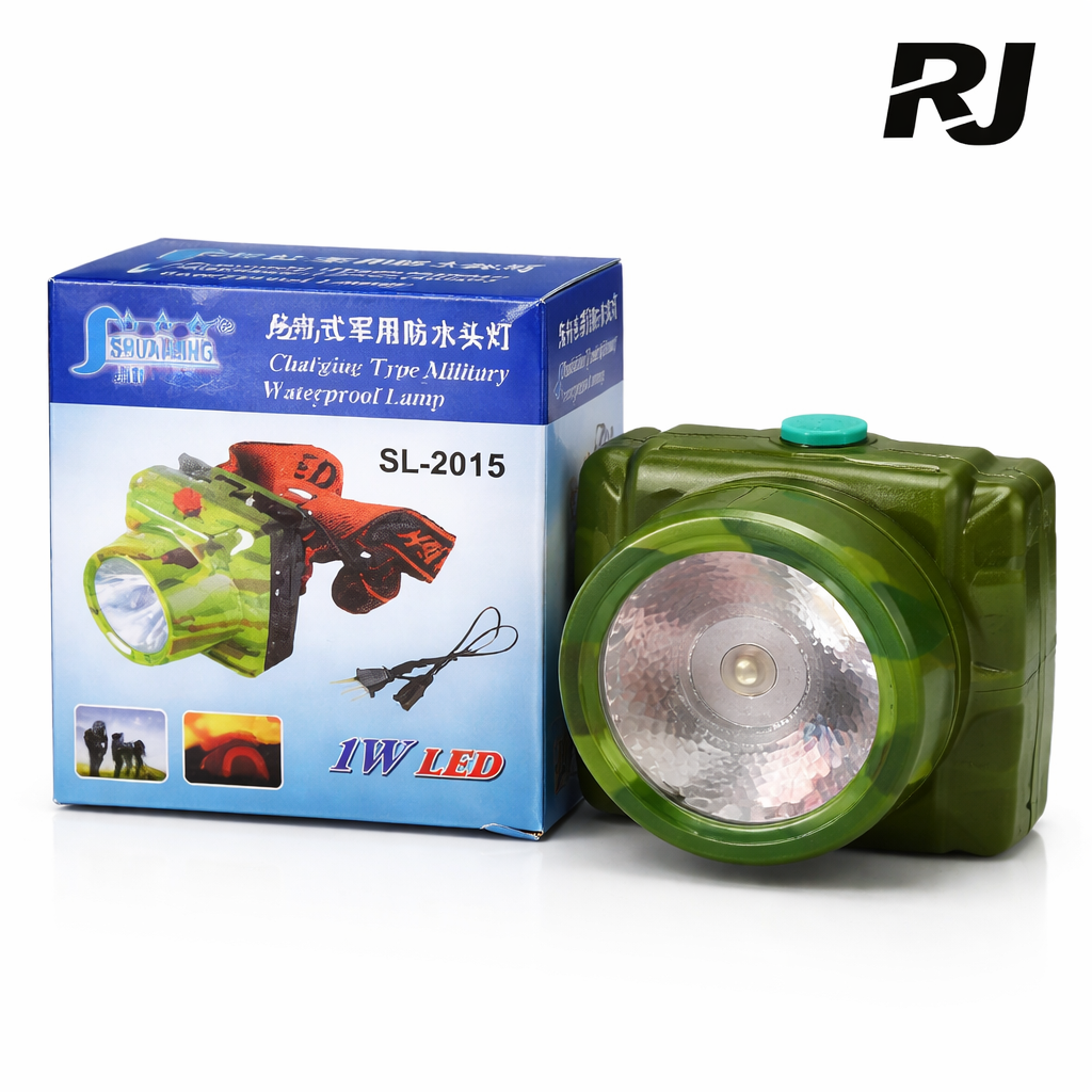 Foco p/cabeza recargable p