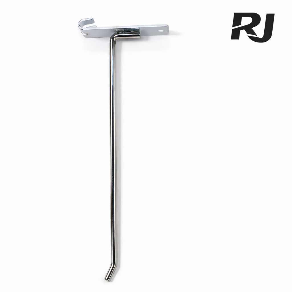 Gancho p/mercadería uso en lamina de malla 5.8mmX25cm