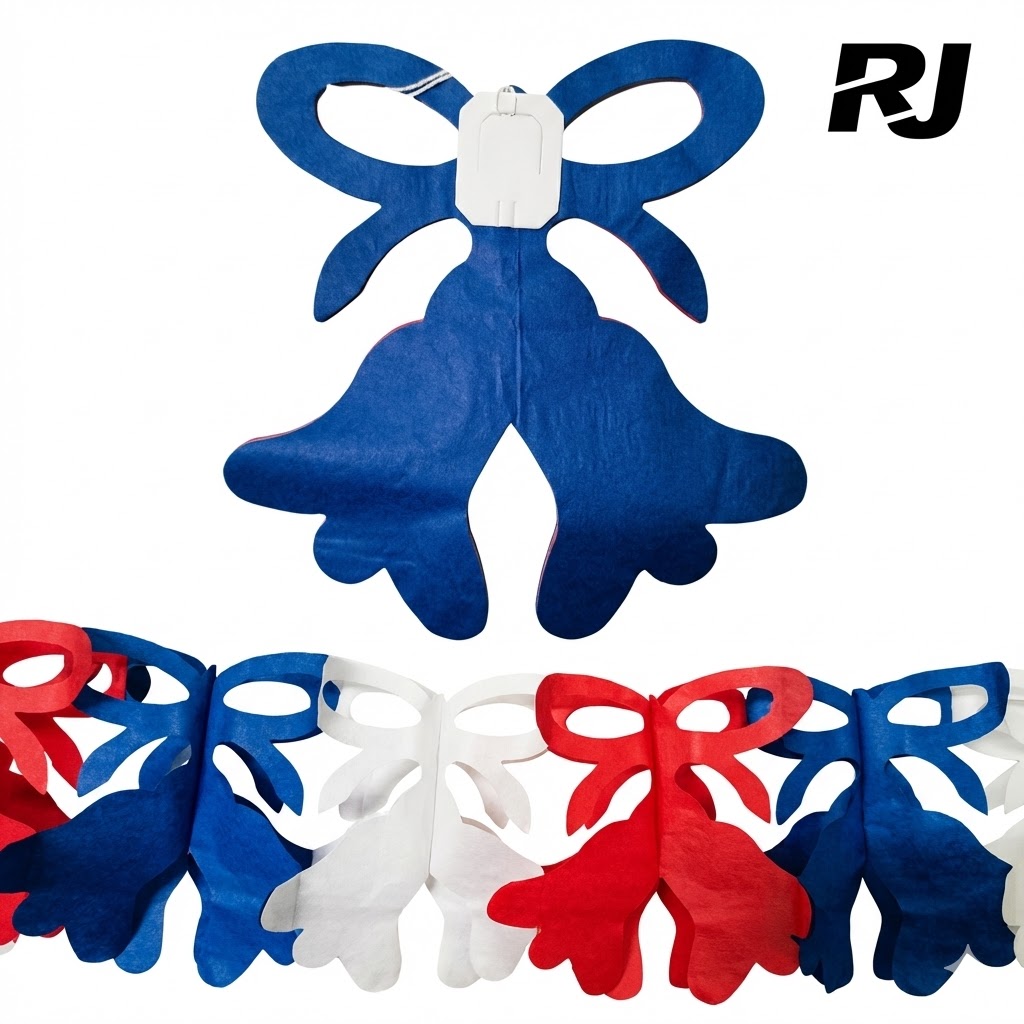 Guirnalda campana colores patrios 2m