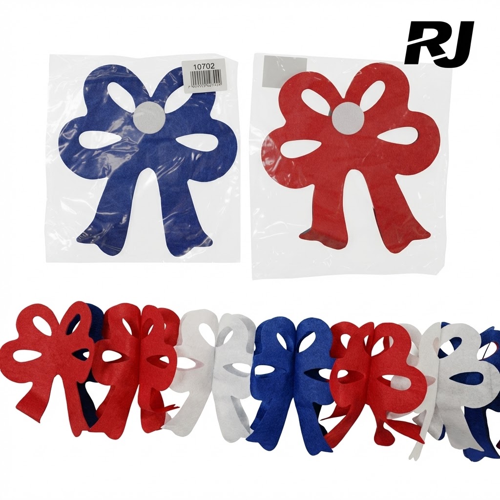 Guirnalda lazo colores patrios 2m