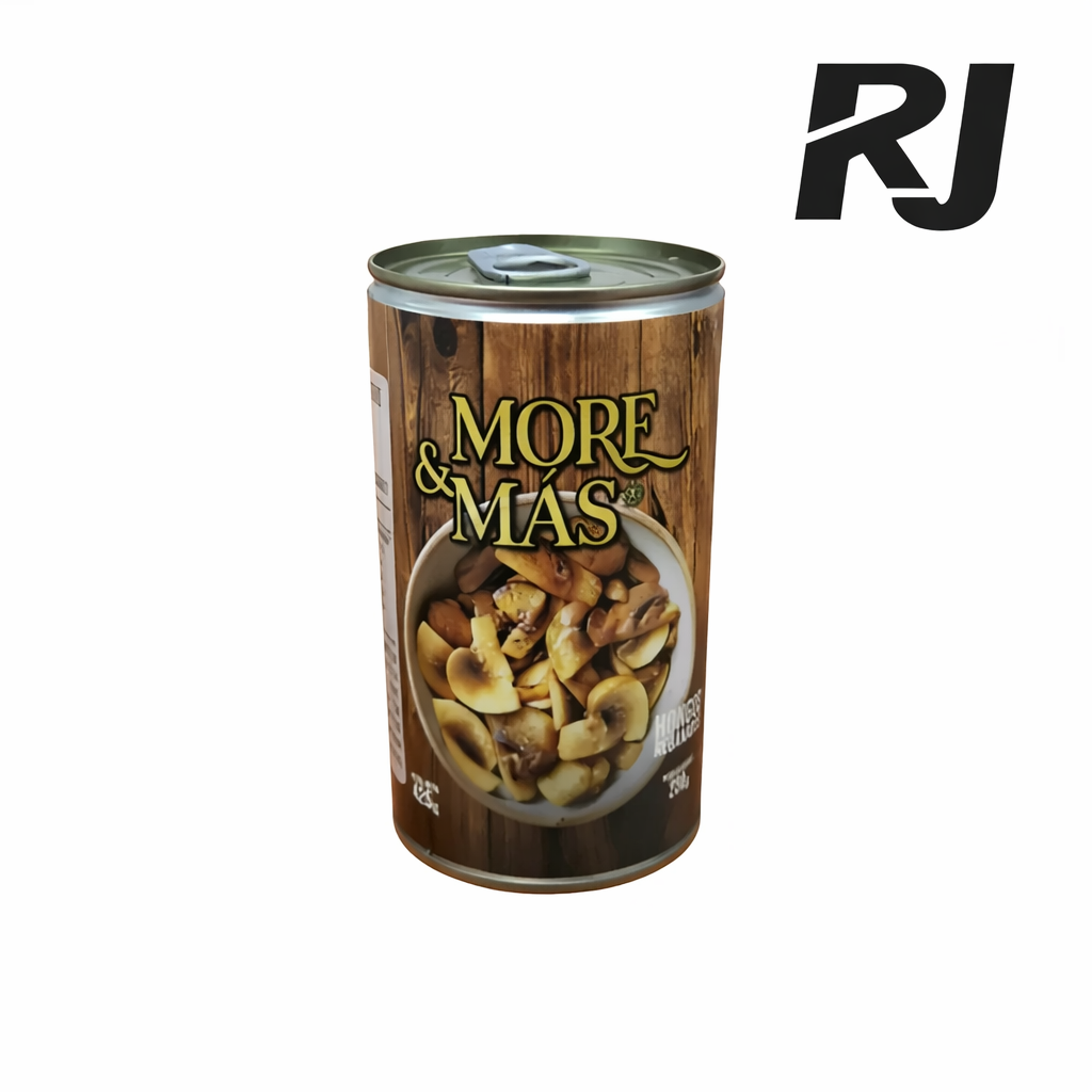Hongos Rebanados More & Mas Lata Alta