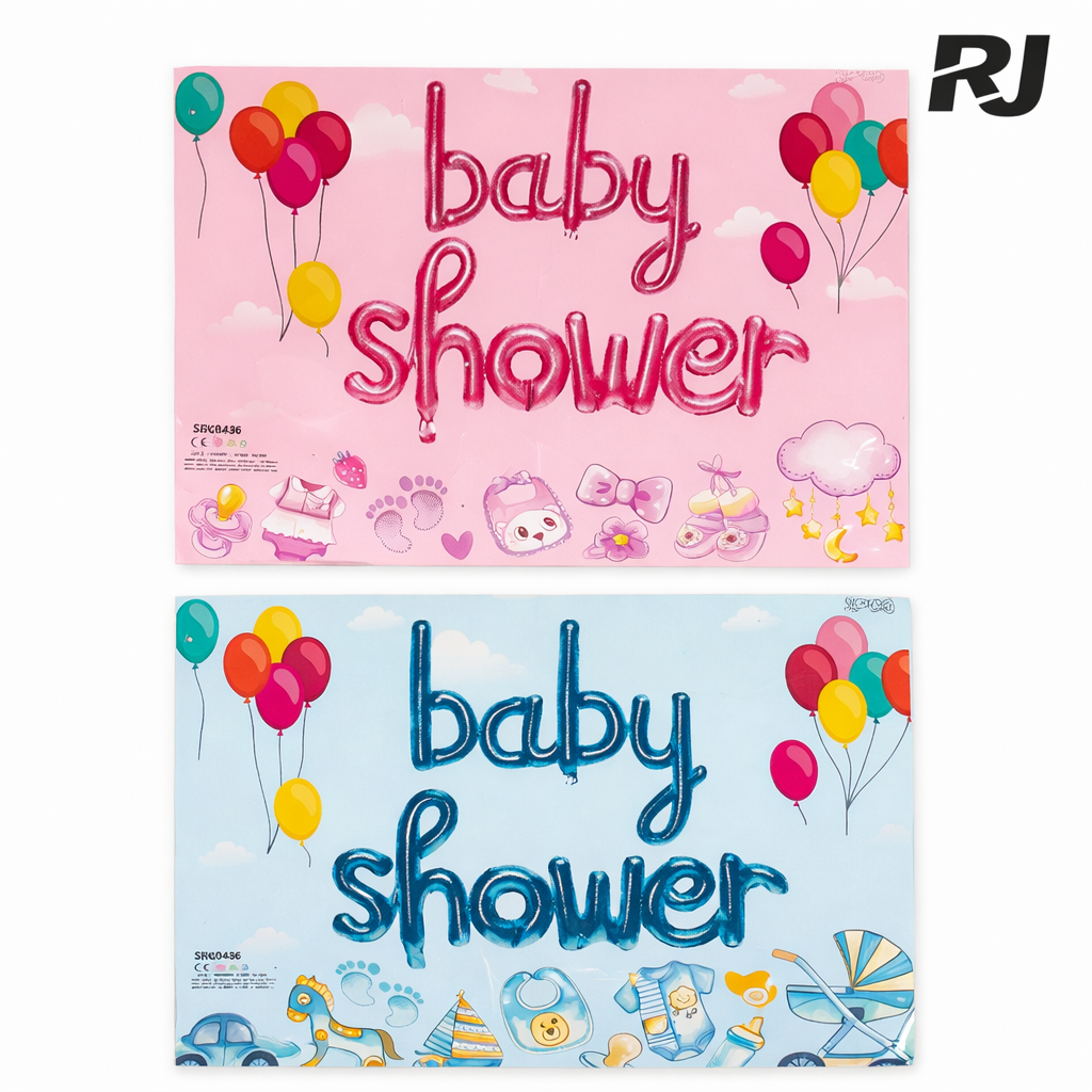 Inflable c/letras BABYSHOWER 16pulg