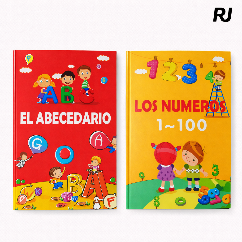 Libro de abecedario o número