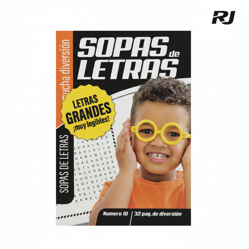 Libro de sopas de letras 10