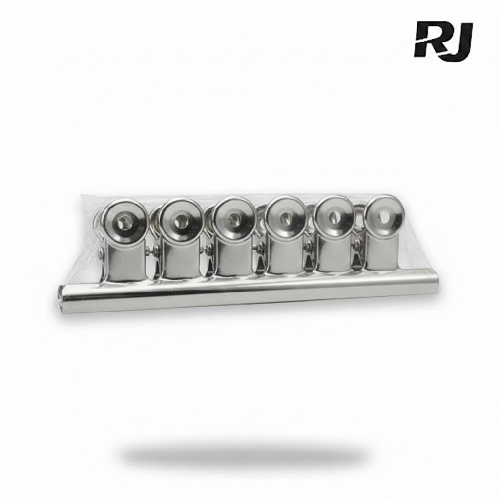 Prensa metal p/hoja X1 paquete 6pcs 63MM