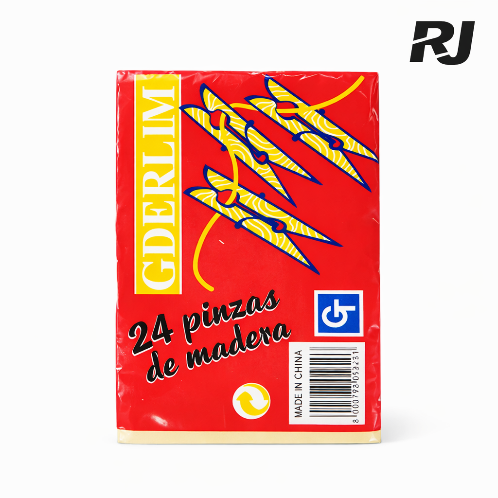 Prensa p/ropa de madera
