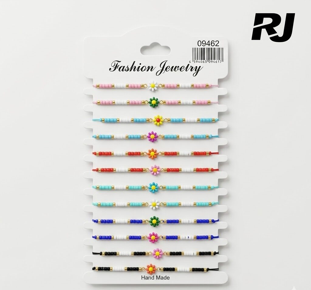 Pulsera c/adorno flor x1carton
