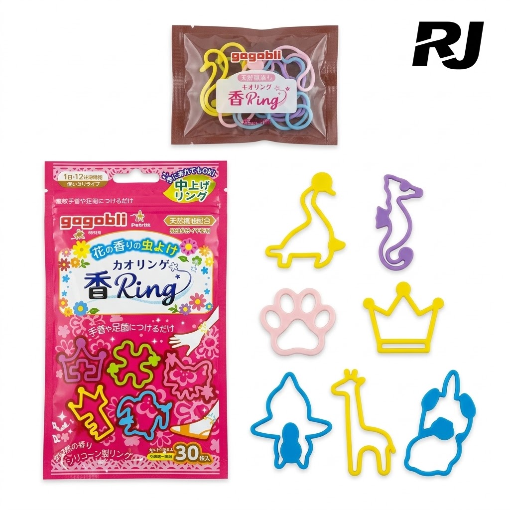Pulsera p/quitar mosquito c/figura surtidos 30pcs
