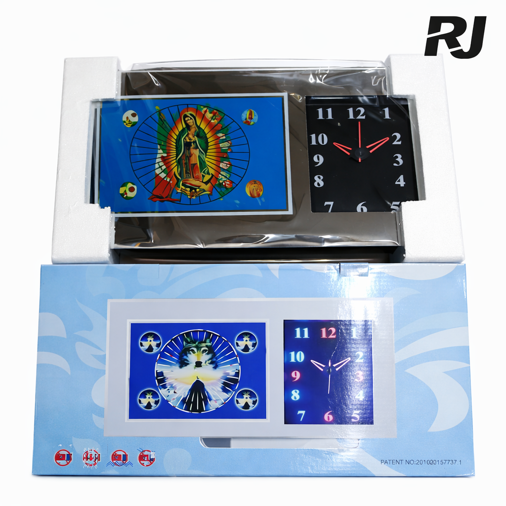 Reloj de mesa c/imagen jesus grande